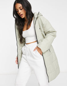 Nike Longline jacket - in stone