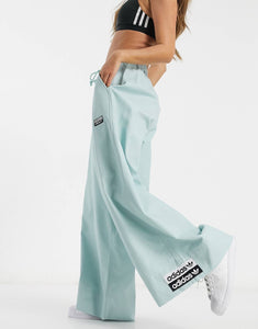 adidas Originals wide leg in mint