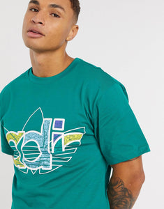 Maicë adidas Originals large logo - Green