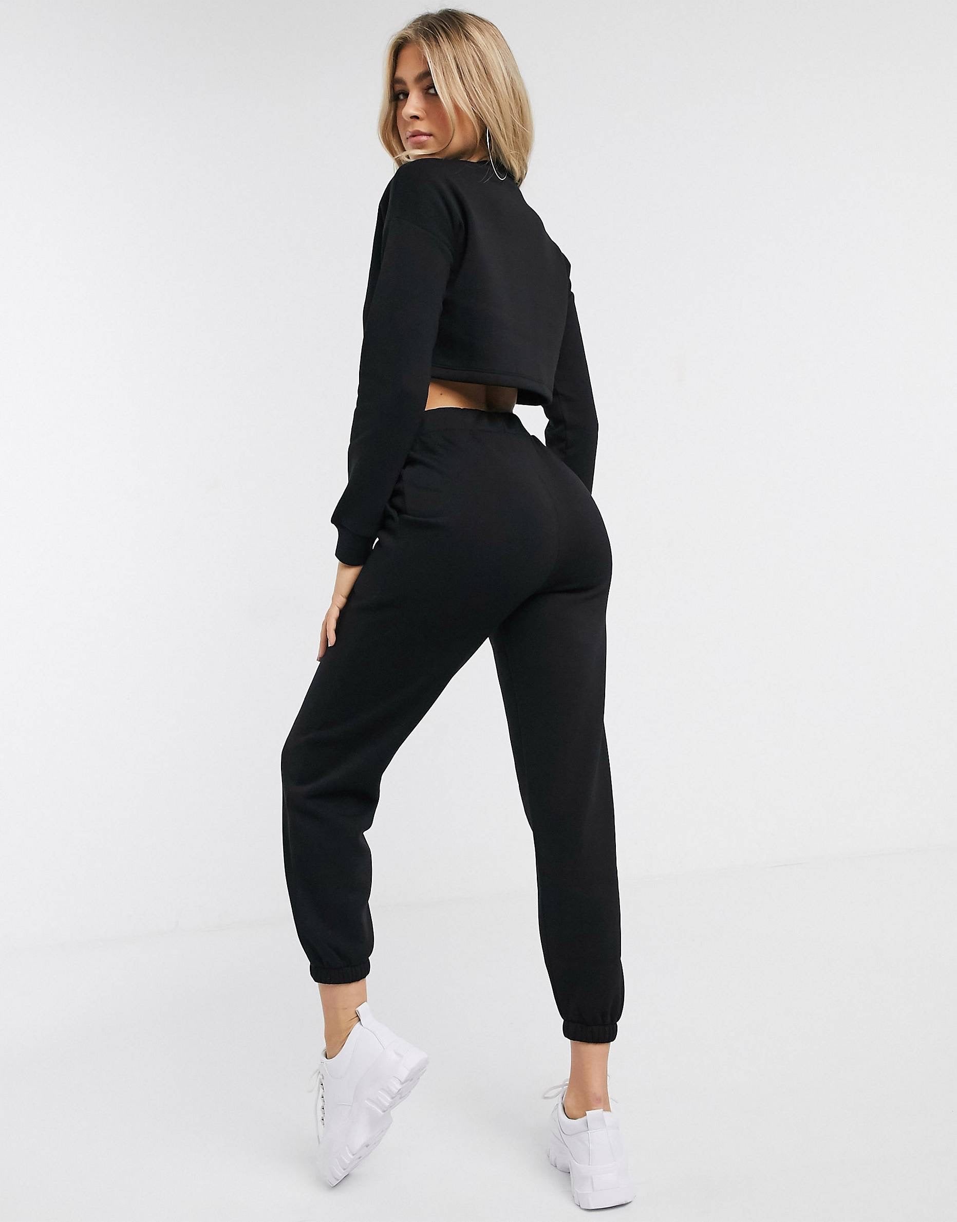 Tracksuit oversized - Black