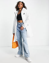 Load image into Gallery viewer, Nike classic padded coat hood summit white
