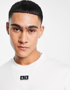 Armani Exchange oversized white