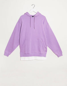 Duks hem in Purple - oversized