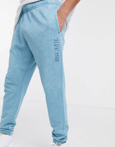 Nike Just Do It washed joggers blue