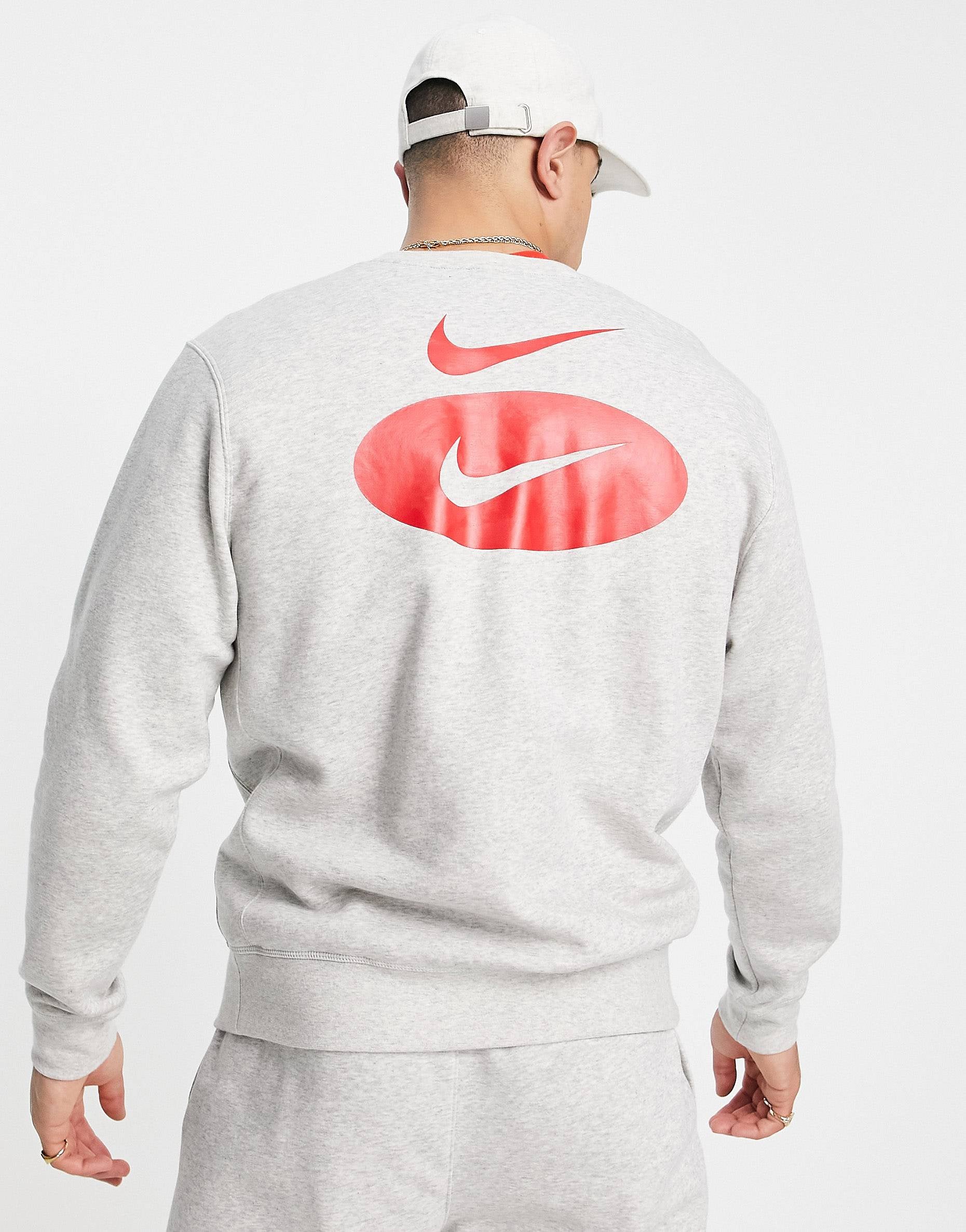 Nike Swoosh sweatshirt grey