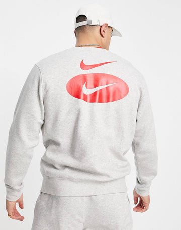 Nike Swoosh sweatshirt grey