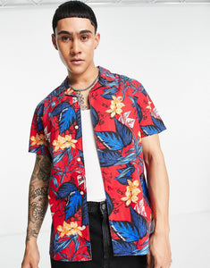 Tommy Jeans hawaiian tropical shirt