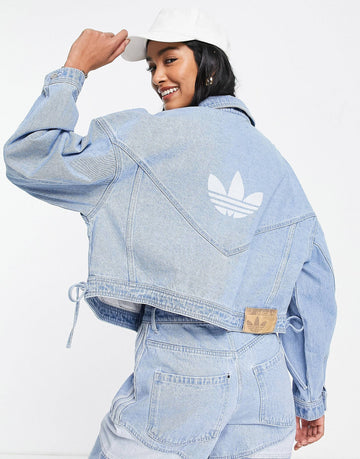 adidas Originals oversized denim jacket