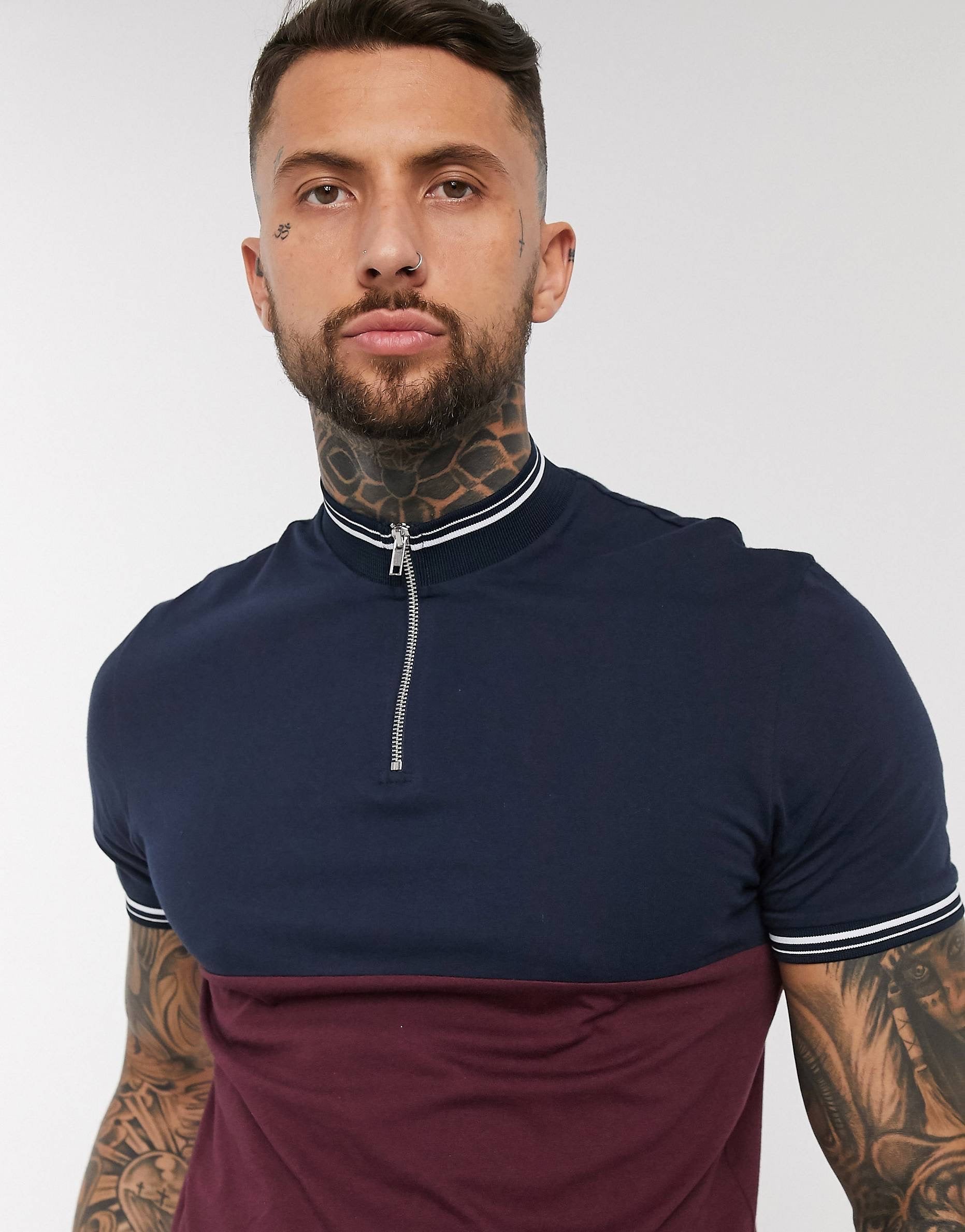 Maic Tipping in Burgundy