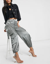 Load image into Gallery viewer, Pantolla Satin combat