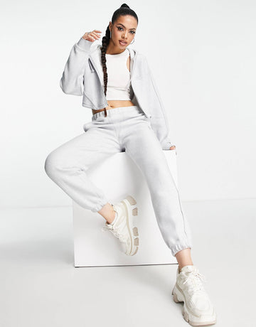 adidas Originals Luxe Lounge hoodie grey