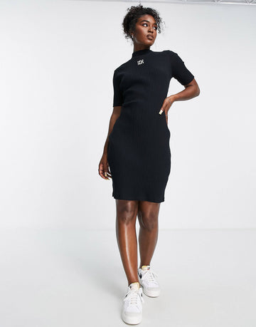 HUGO bodycon dress black