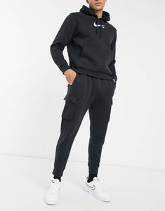 Nike court cargo joggers black