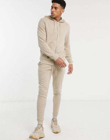 Trenereka Beige - Zip up