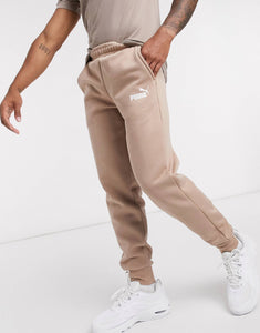 Puma Essentials Sweatpants - in dark tan