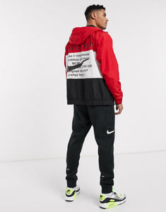 Jakne Nike Swoosh - Black/Red