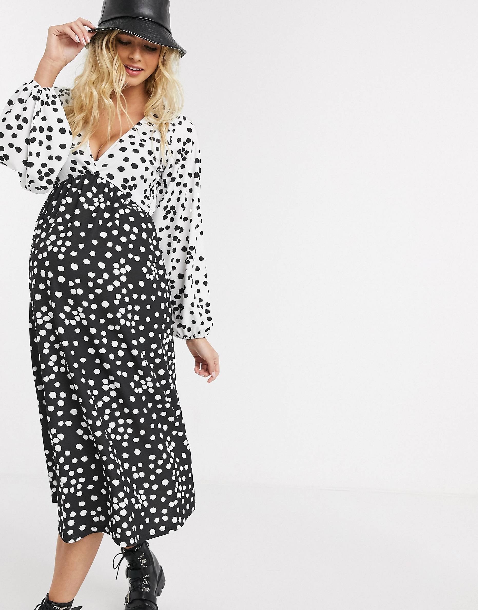 Fustan Maternity - Mono mix