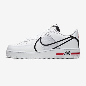 Nike Air Force 1 React - White/Black/Red