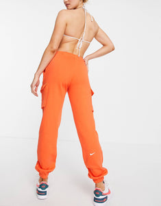 Nike Dance cargo pants orange