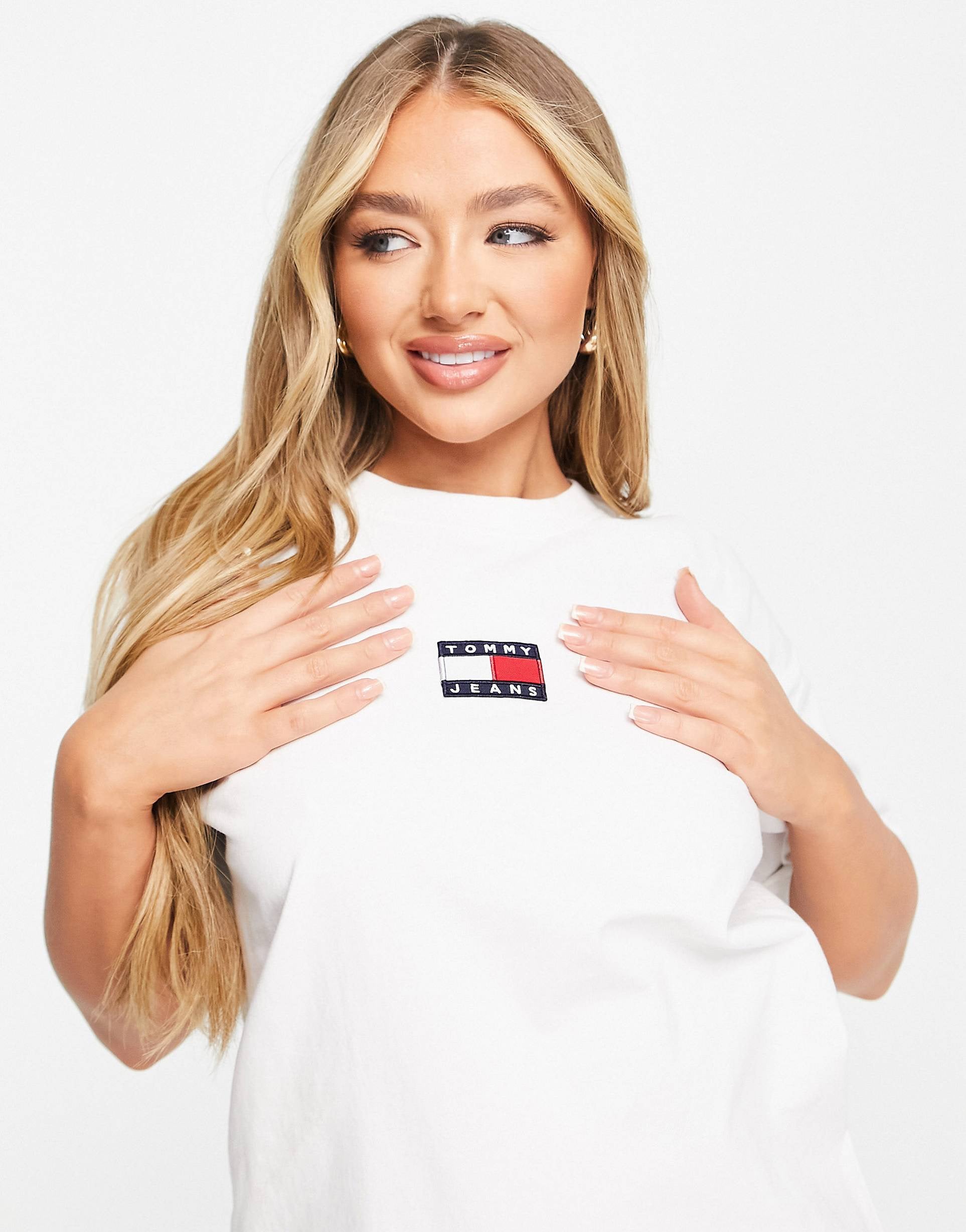 Tommy Jeans dress white