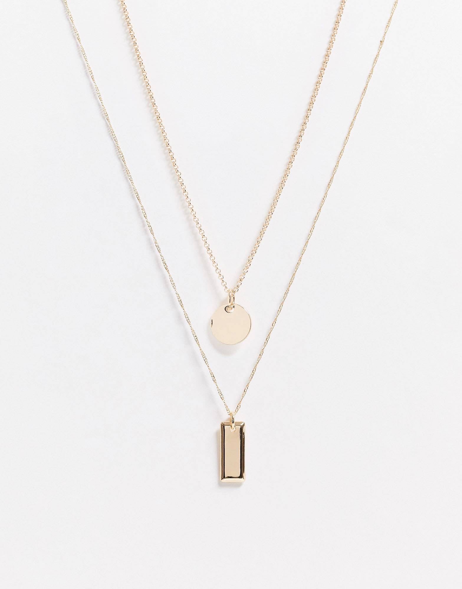 Weekda necklace gold - Jewelry