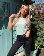 Load image into Gallery viewer, Maicë Nike mini metallic swoosh