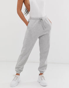 Oversized Jogger Grey - Trenerka të poshtme