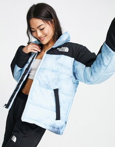 The North Face Himalayan jacket blue tie-dye