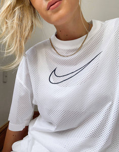 Maicë Nike Swoosh - White