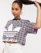 Load image into Gallery viewer, Maicë adidas Originals Trefoil cropped
