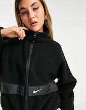 Load image into Gallery viewer, Nike mini swoosh faux jacket