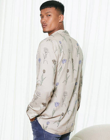 Këmishë Scribble Floral