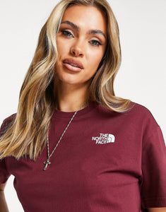 The North Face Simple burgundy