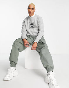 Timberland Stack logo light grey