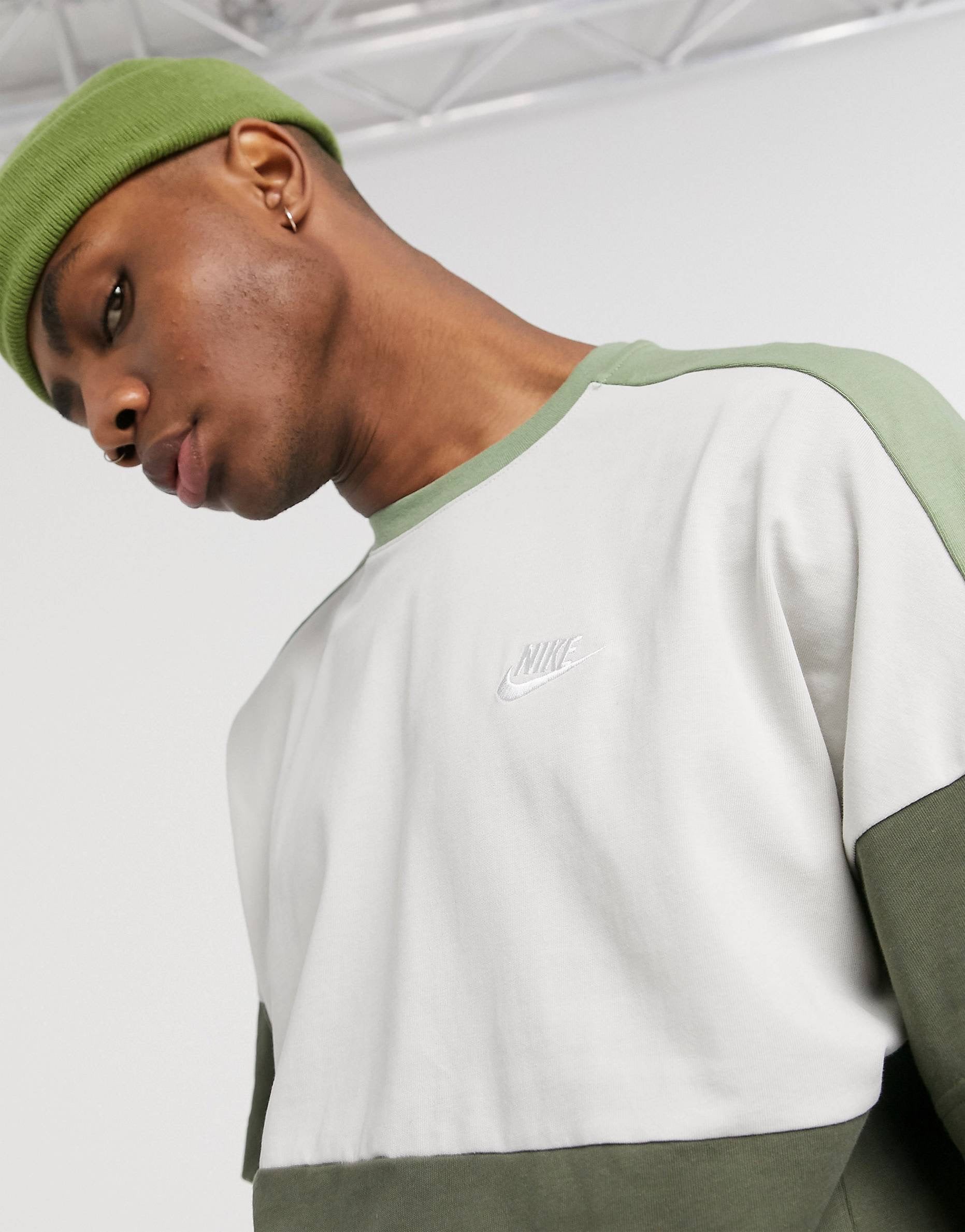 Maic Nike colourblock - Khaki