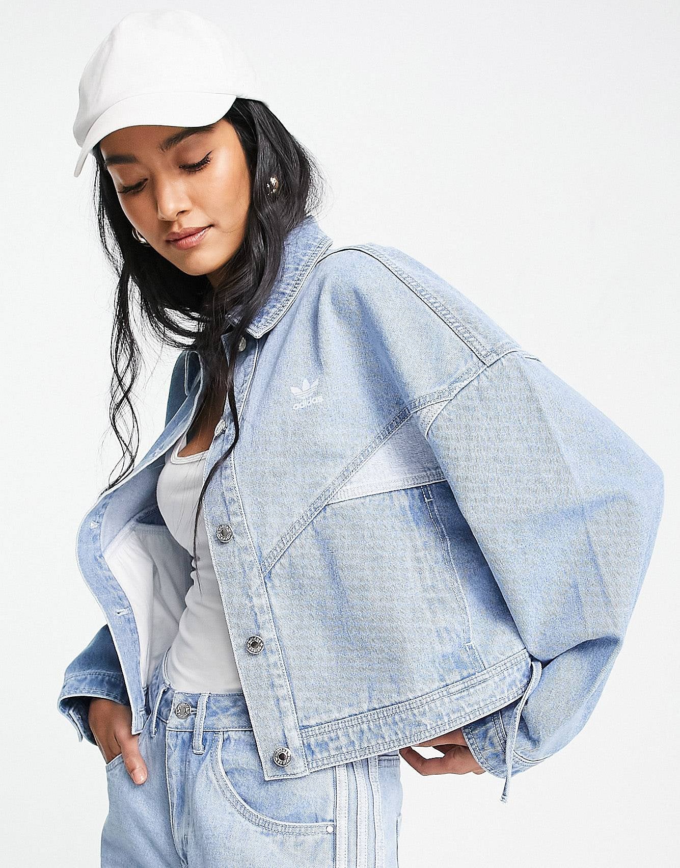 adidas Originals oversized denim jacket