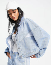 Load image into Gallery viewer, adidas Originals oversized denim jacket