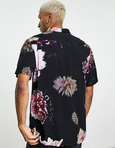 HUGO Ebor flower print shirt