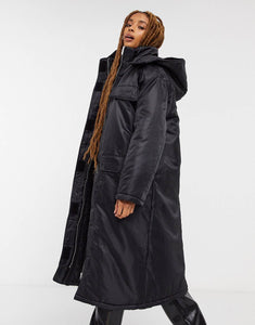 Nylon parka - Black