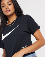 Load image into Gallery viewer, Maicë Nike double Swoosh - Black