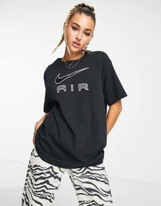 Nike Air logo oversized boyfriend black