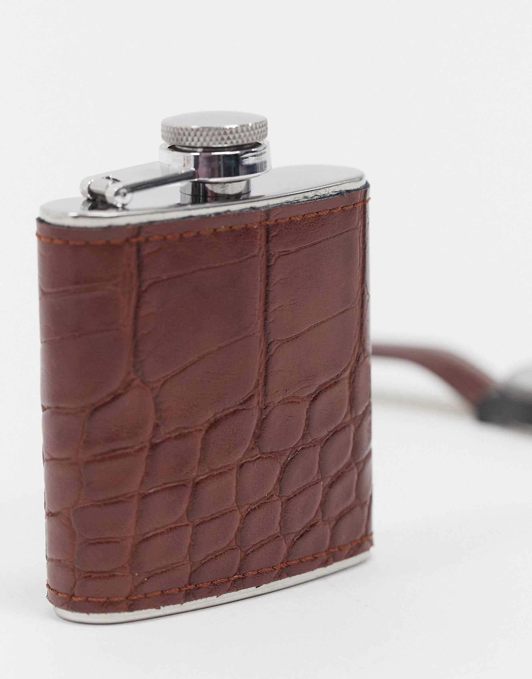 Ore - Tan Classic hip Flask