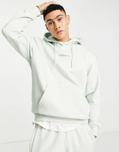 adidas Originals 'Trefoil Linear' hoodie green