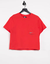 Load image into Gallery viewer, Nike Swoosh oversized t-shirt in red