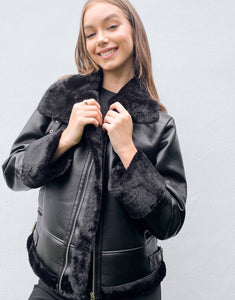 Jacket Urban Bliss faux fur