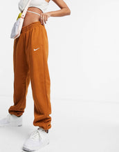 Load image into Gallery viewer, Nike mini swoosh oversized tawny brown