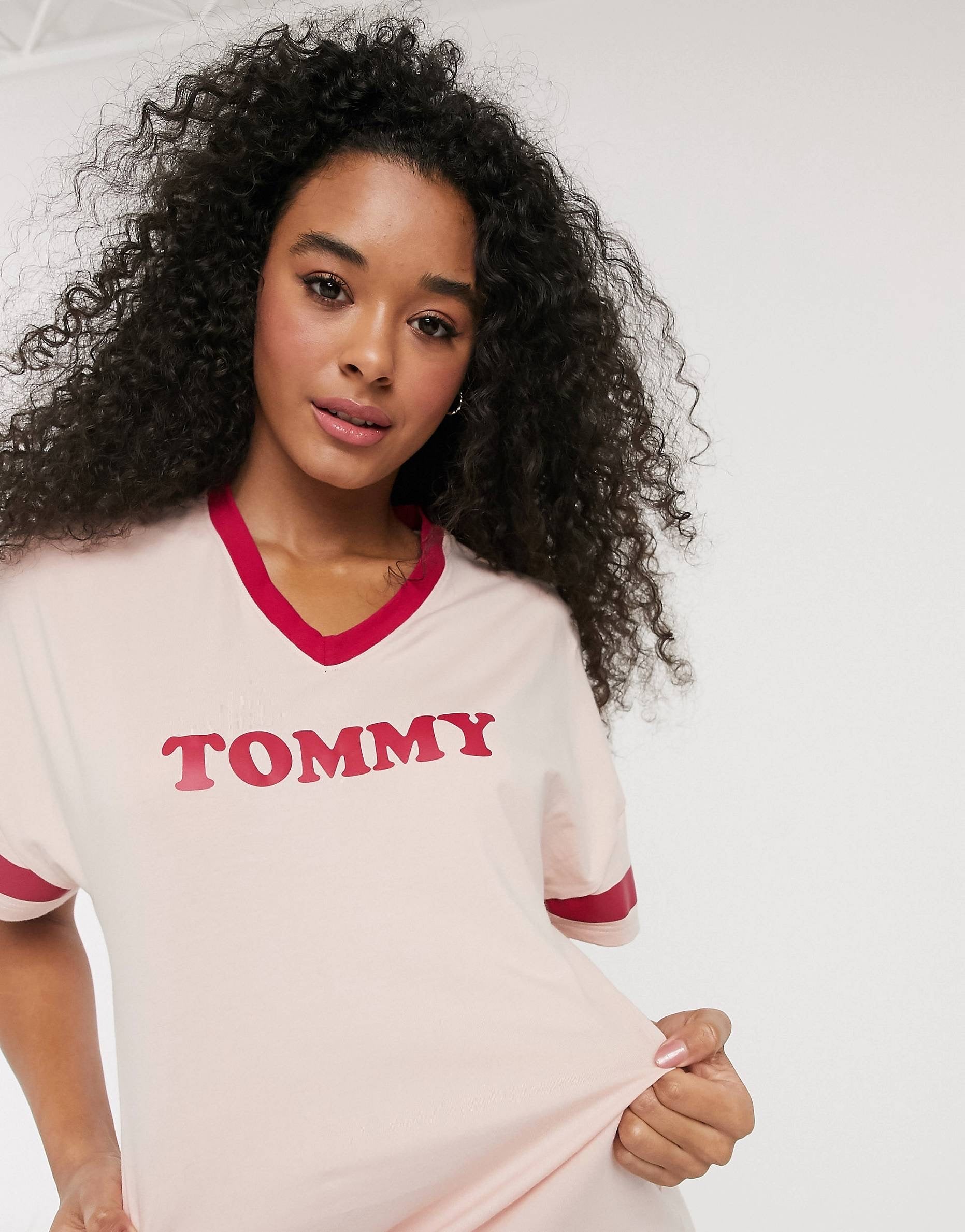 Fustan Tommy Hilfiger - Blush