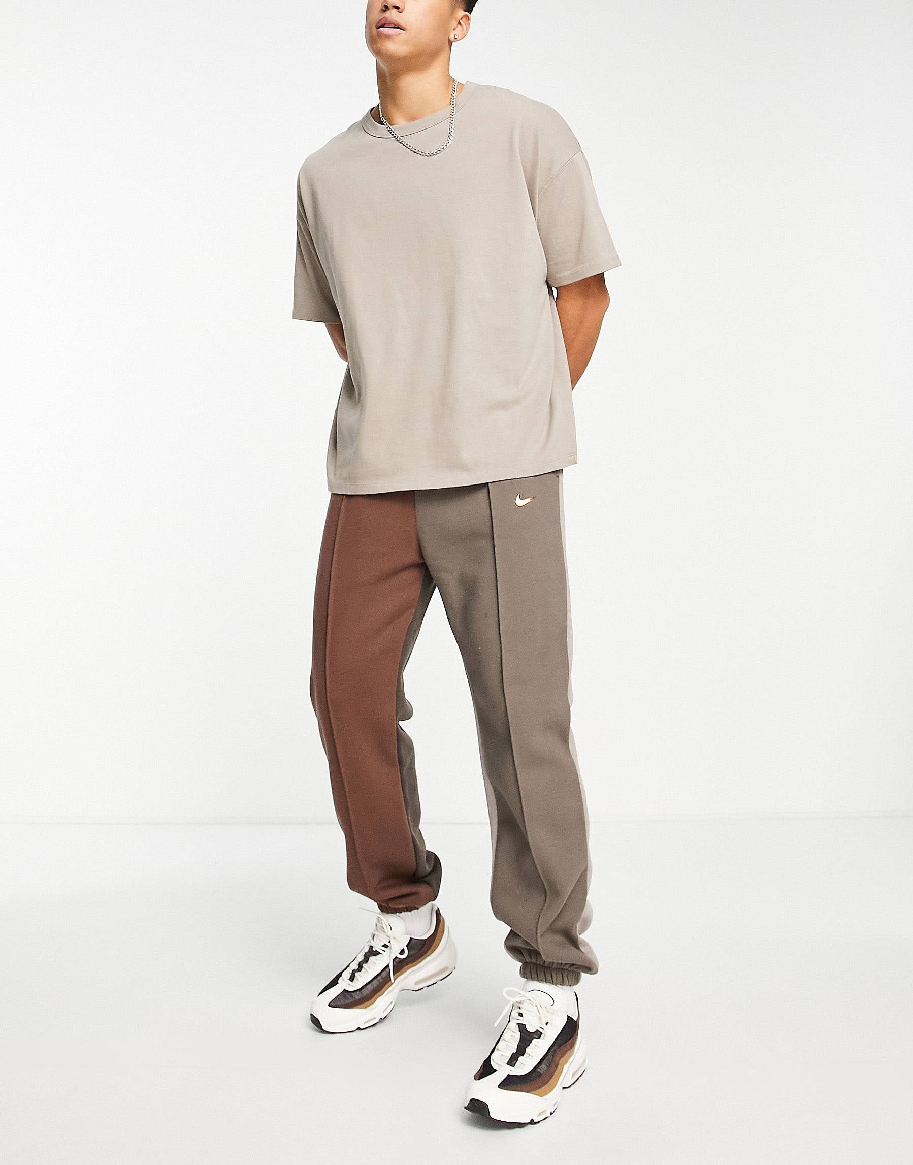 Nike Trend oversized joggers brown – n'shpishop