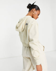 The North Face Dome cropped hoodie beige