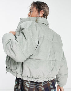 Sixth June oversized puffer jacket mint